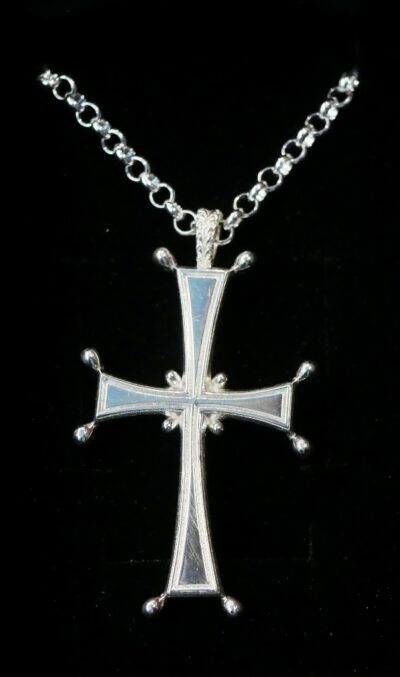 Archdiocesan 925 Silver  Justinian Cross